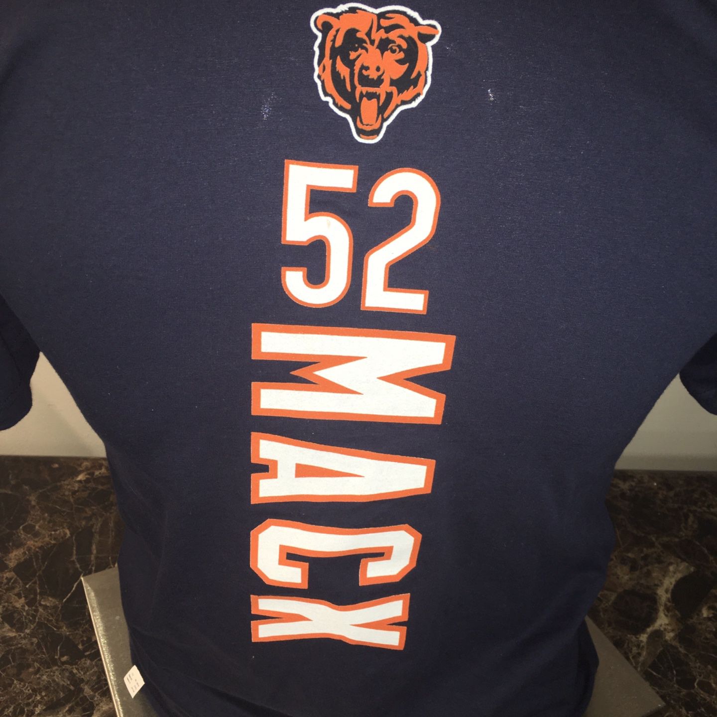 New Men's NFL Chicago Bears Khalil Mack #52 T-Shirt Size Medium NWT New with tags NFL Team apparel