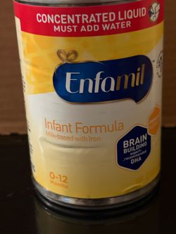 Enfamil liquid concentrate