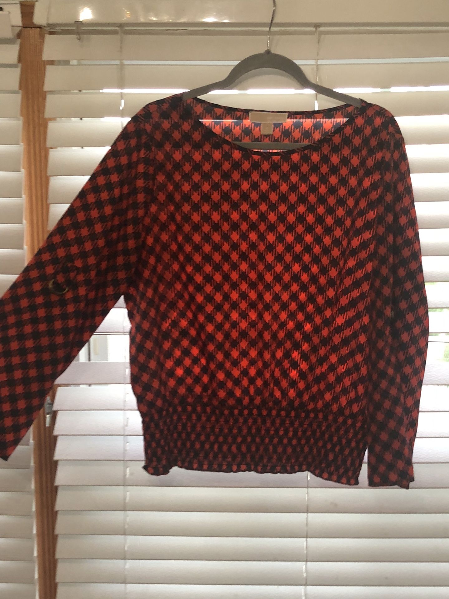 Michael Kors Red & Black Shirt – XL