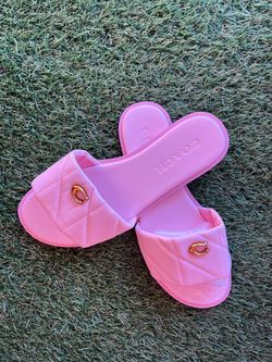 Pink C sandals