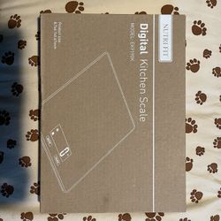Brand New Digital Kitchen Scale & Battery Both For $18