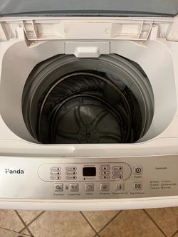 Panda 1.6 cu ft small compact portable washer with cover for Sale in La  Mesa, CA - OfferUp