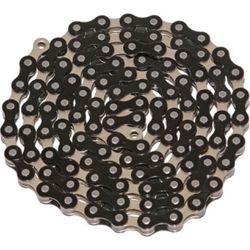 YBN Bicycle Chain In Colors 1/2X1/8X112 1/SPEED. 2- tone color scheme 