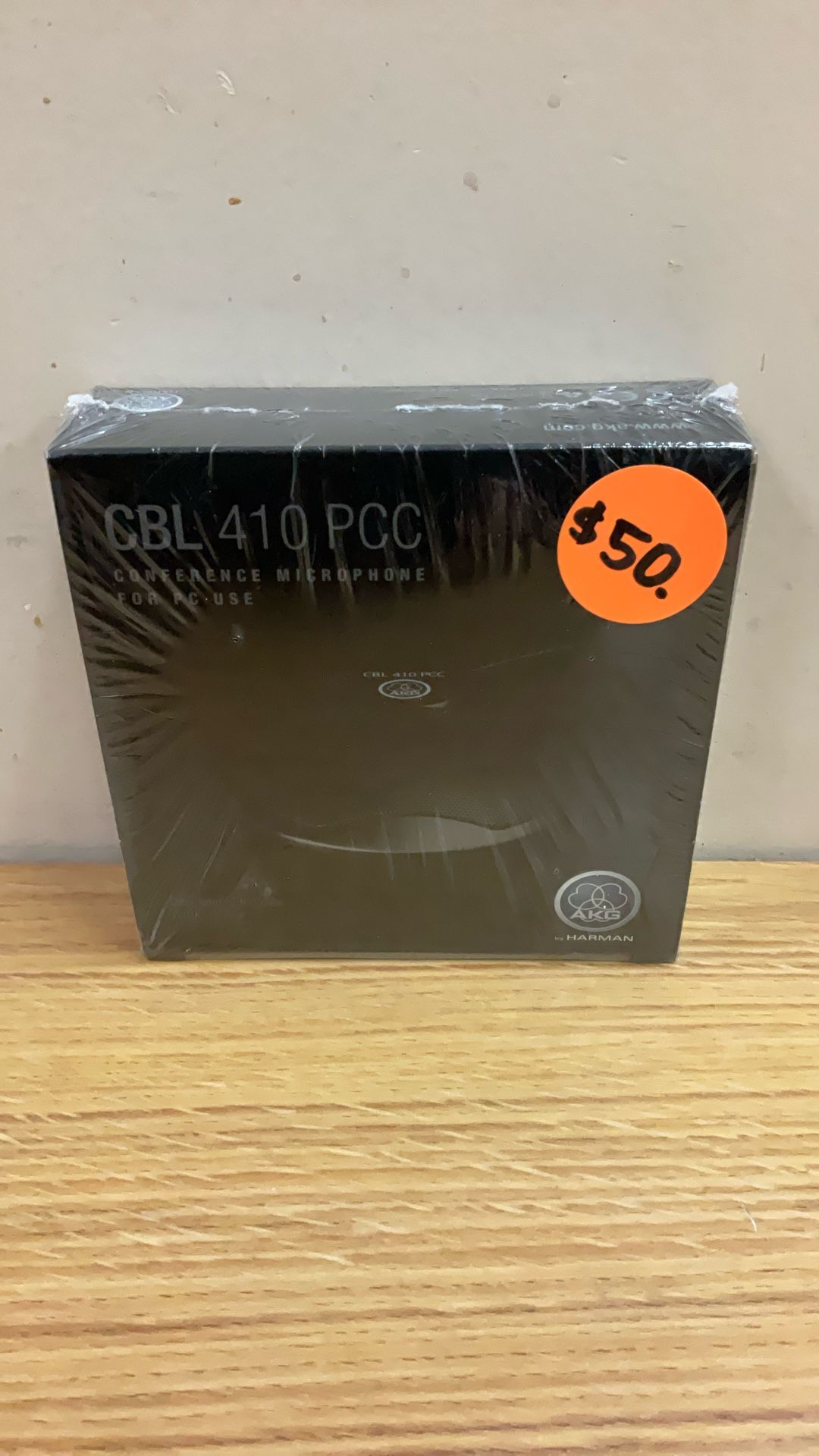 AKG CBL 410 PCC CONFERENCE MICROPHONE FOR PC-USE.