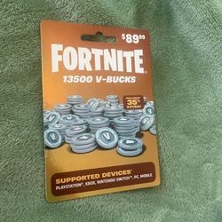 Fortnite 13500 Vbucks!