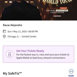 Rauw Alejandro Sun tickets