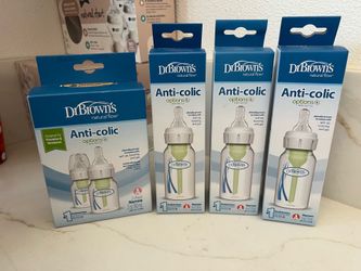 Dr. Brown 2oz and 4oz baby bottles