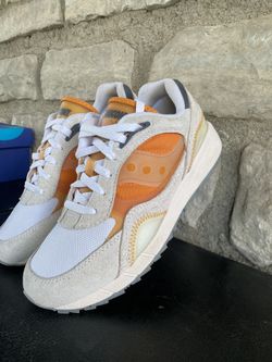 Saucony Shadow 6000 "Transparent - White/Orange—Size 8.5 Men’s —$45 FIRM