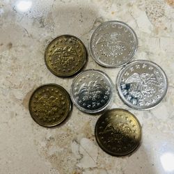 Monedas Cash No Cash Value Vintage 