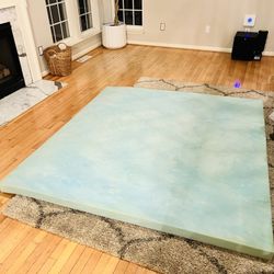 Sure2Sleep Gel Swirl Memory Foam Mattress Topper - 3 Inch