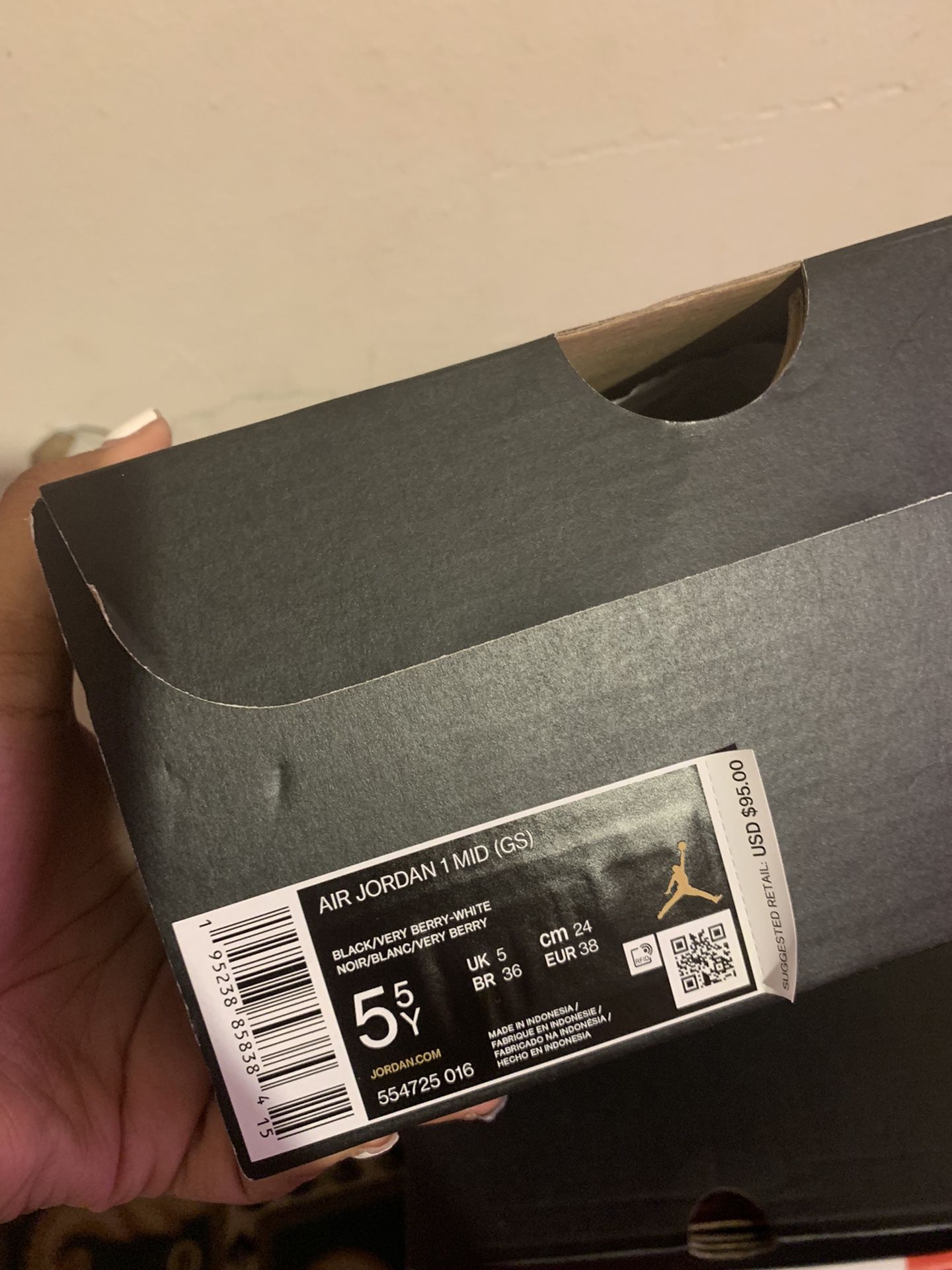 jordan 1 size 5.5y