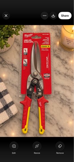 Milwaukee Long Cut Aviation Snips