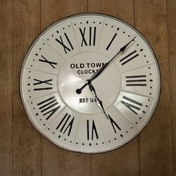 20” Old Town Wall Clock 