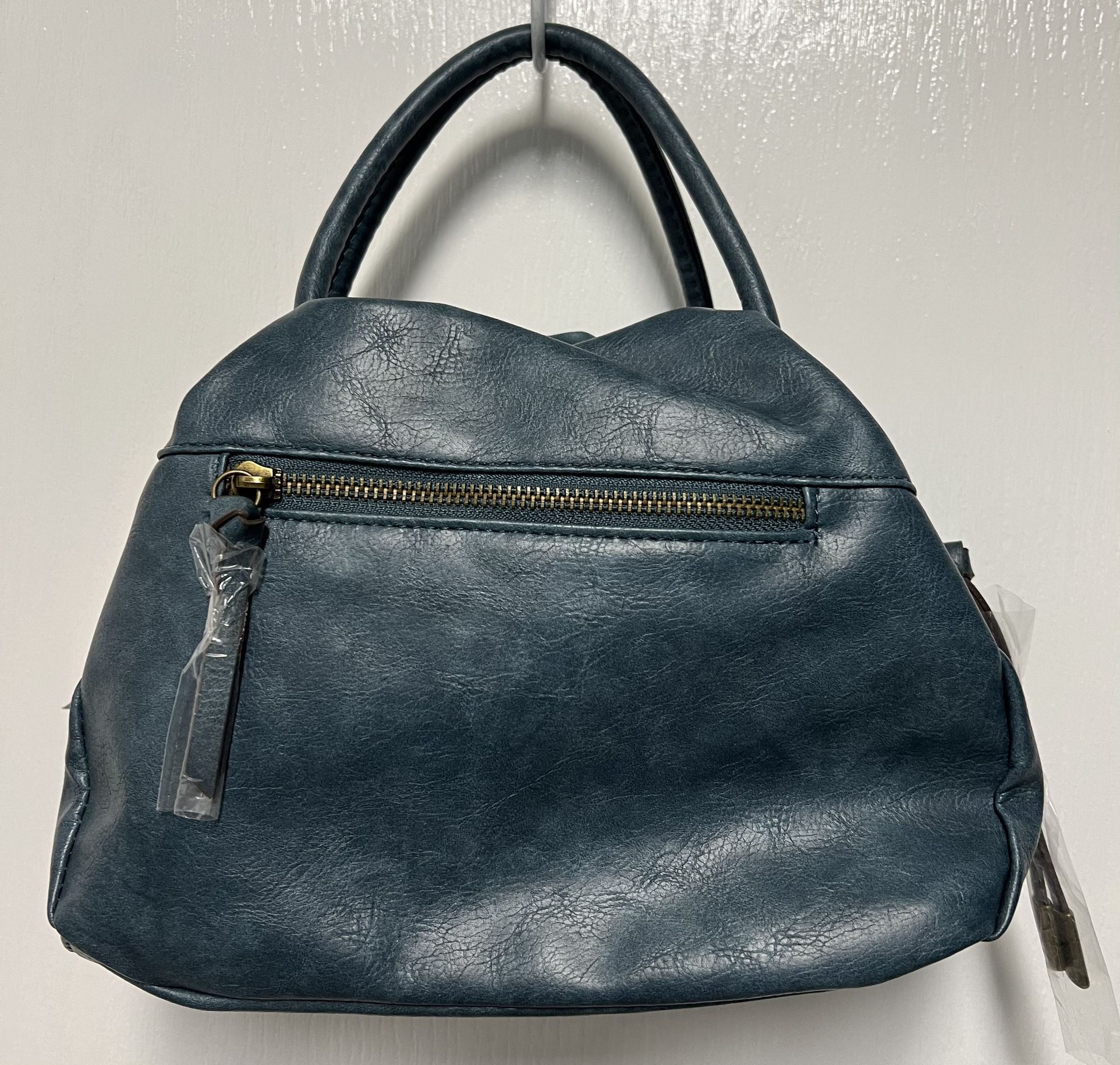 NWT!! Time and Tru Purse Women's Crossbody Bag Blue Adjustable Handbag Shoulder