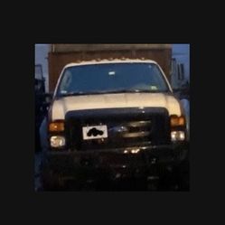 ford f450 super duty dump truck  2009 diesel double cabin 4 doors