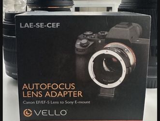 Canon to Sony Autofocus Adapter 