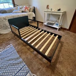Toddler Bed w/mattress and Cover
