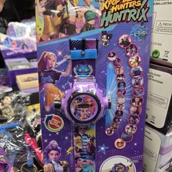 K-POP Huntrix Projector Watch 💜🩷
