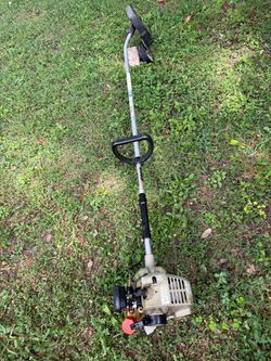 Lawn mower/echo edger start right up good condition work perfect