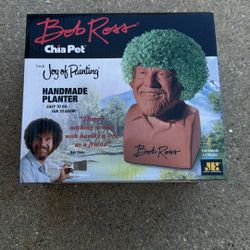 Unopened/ Brand new Bob Ross Chia Pet