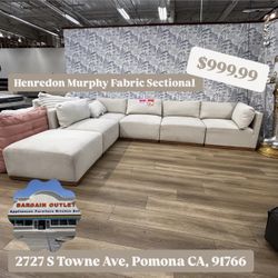 Henredon Murphy Fabric Sectional 
