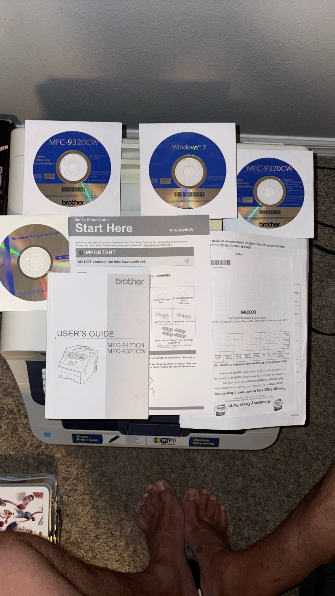 BROTHER DIRECT PRINT/SCAN WI-FI