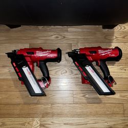 Milwaukee 30 Degrees Nailer ($240 each)