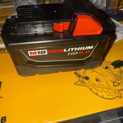 Brand new Milwaukee M18 9.0A Red Lithium Battery 