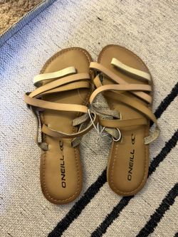 O'Neill Women's Size 7 Strappy Sandals - New with Tags
