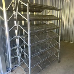Large Metal Heavy Duty Shoe Rack