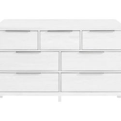 Nurture& Brand - The Newport Large Dresser, White