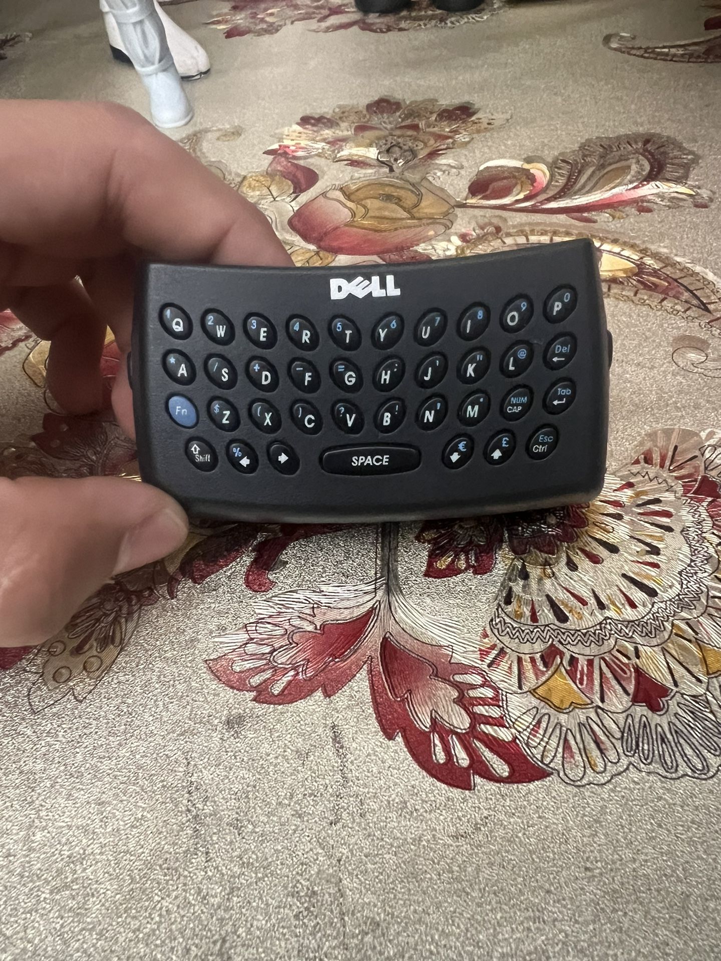 0X385 Dell PDA 37 Ext Snap-On Thumb Keyboard