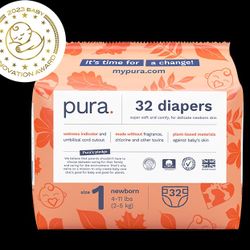 Pura Diapers Size 2