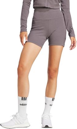 NEW WITH TAGS ADIDAS Women’s All Szn Ribbed High-Waisted Bike Shorts