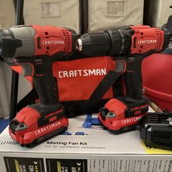 CRAFTSMAN V20 RP 20-volt Max 2-Tool Brushless Power Tool Combo Kit