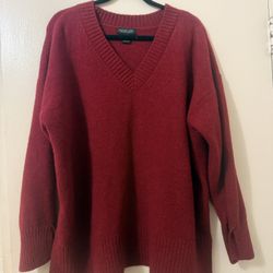 Rachel Zoe Red Sweater
