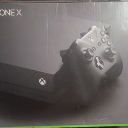 Xbox One X Matte Black 