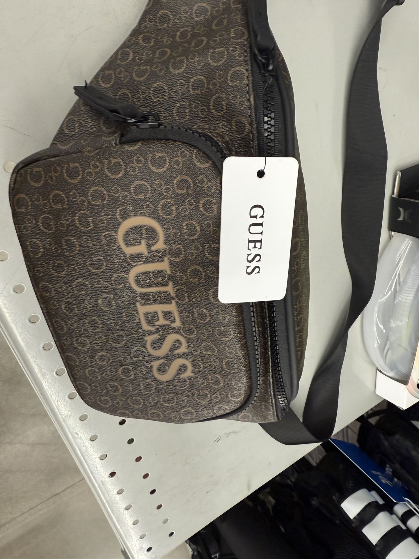 Brown Guess Crossbody Bag