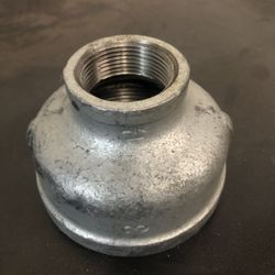3“ X 1 1/4“ Galvanized Threaded Reducer