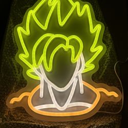 Super Saiyan Neon Sign 