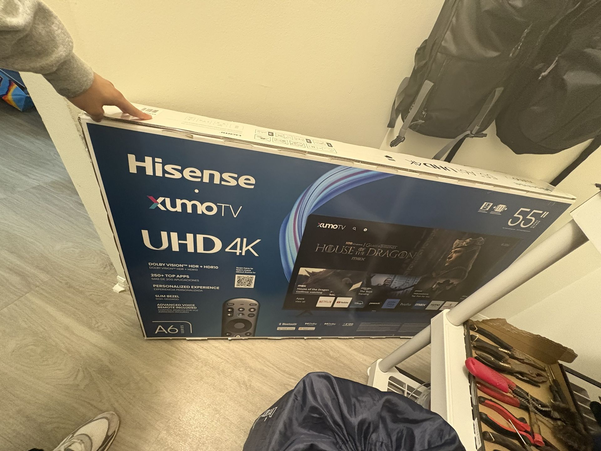 Tv hisense xumotv UHD4K