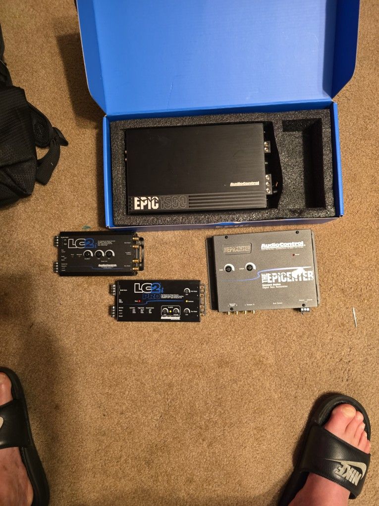 Epic 1500 W Amp With The Epicenter With Digital Base LC2A Pro And LC2I