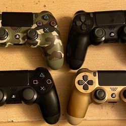 PS4 Controllers *PARTS or REPAIR*