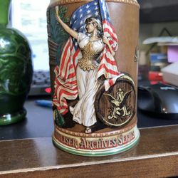 Vtg 1992 Budweiser Stein " Archives Series" 1893 Columbian Exposition
