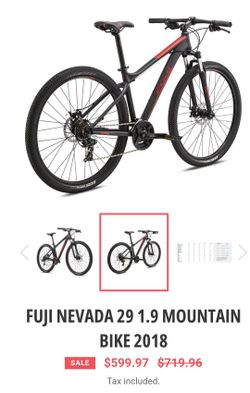 Fuji Nevada 29" mountain bike