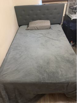 Full frame and memory foam mattress