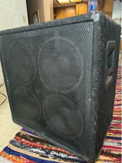 Carvin V410T Bass Speaker Cabinet - made in USA - 800 watts