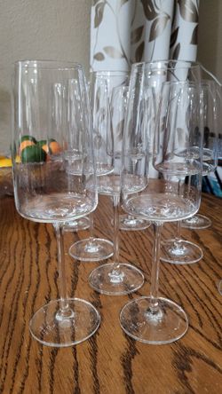 Zwiesel set of 5 champagne glasses