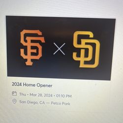 Padres Opening Day Tickets Park Passes