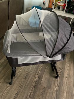 Baby bassinet rarely used